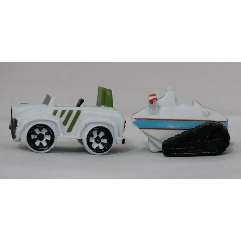 Nickelodeon 2 PAW PATROL VEHICLES FIGURINE Tracker Everest CAKE TOPPER Toy NEW